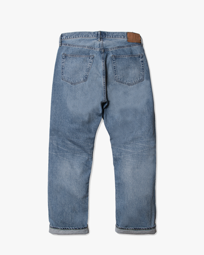Spellbound 50001 40-701C 12oz Regular Straight Selvedge Mens Jeans - Light Used Indigo