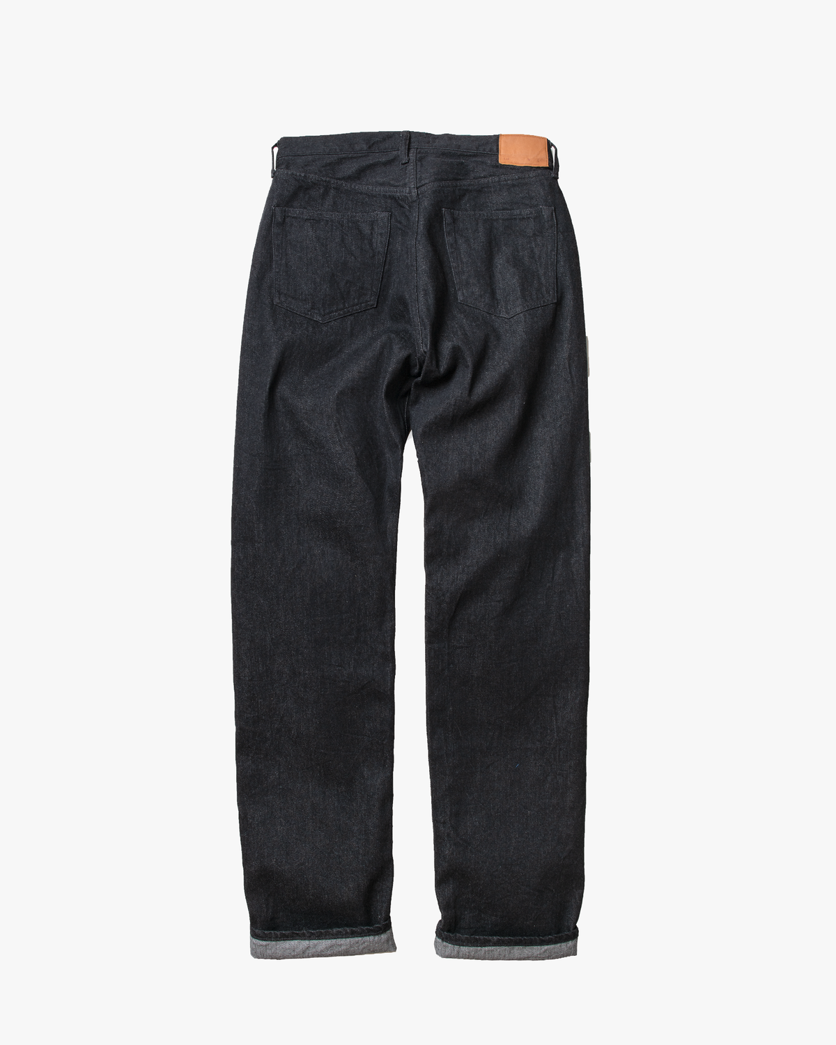 Spellbound 50001 40-712C 12oz Regular Straight Selvedge Mens Jeans - Onewash Black