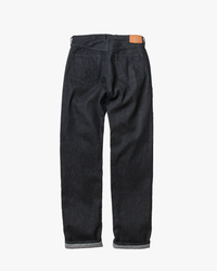 Spellbound 50001 40-712C 12oz Regular Straight Selvedge Mens Jeans - Onewash Black