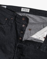 Spellbound 50001 40-712C 12oz Regular Straight Selvedge Mens Jeans - Onewash Black