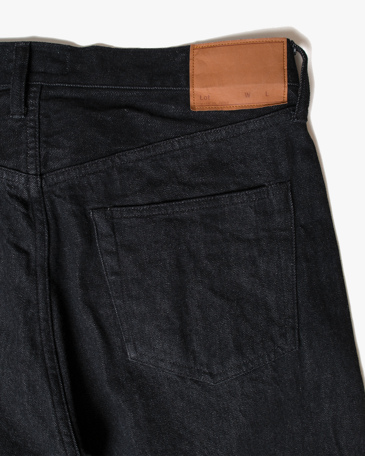 Spellbound 50001 40-712C 12oz Regular Straight Selvedge Mens Jeans - Onewash Black