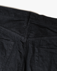 Spellbound 50001 40-712C 12oz Regular Straight Selvedge Mens Jeans - Onewash Black
