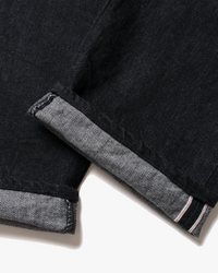 Spellbound 50001 40-712C 12oz Regular Straight Selvedge Mens Jeans - Onewash Black