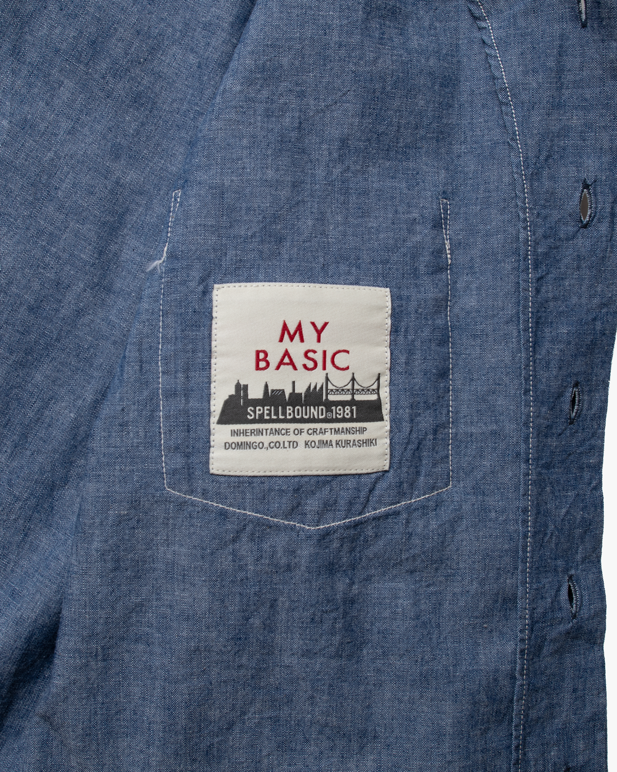 Spellbound 70004 47-709X Regular Fit Chambray Shirt - Onewash