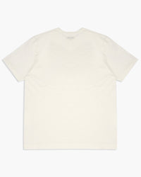 Merz b. Schwanen SCT04 4.9oz Pima Slub Cotton Relaxed Tee - White | Merz b. Schwanen T Shirts | JEANSTORE