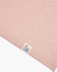 Merz b. Schwanen Good Basics SCT04 4.9oz Pima Slub Cotton Relaxed Tee - Dusted Pink | Merz b. Schwanen T Shirts | JEANSTORE