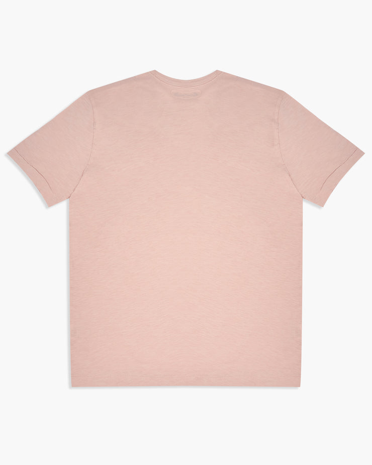 Merz B Schwanen Good Basics SCT04 5.8oz Pima Slub Cotton Relaxed Tee - Dusted Pink