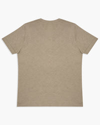 Merz b. Schwanen Good Basics SCT04 4.9oz Pima Slub Cotton Relaxed Tee - Vintage Army | Merz b. Schwanen T Shirts | JEANSTORE