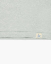 Merz b. Schwanen Good Basics SCT04 4.9oz Pima Slub Cotton Relaxed Tee - Ice | Merz b. Schwanen T Shirts | JEANSTORE