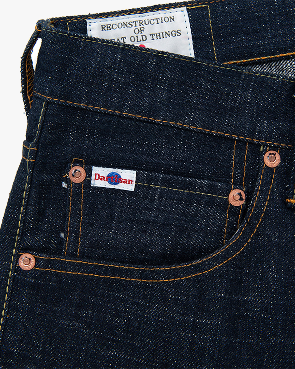 Studio D'Artisan SD-1001 'GL3' 15oz Selvedge Regular Straight Mens Jeans - Onewash | Studio D'Artisan Jeans | JEANSTORE