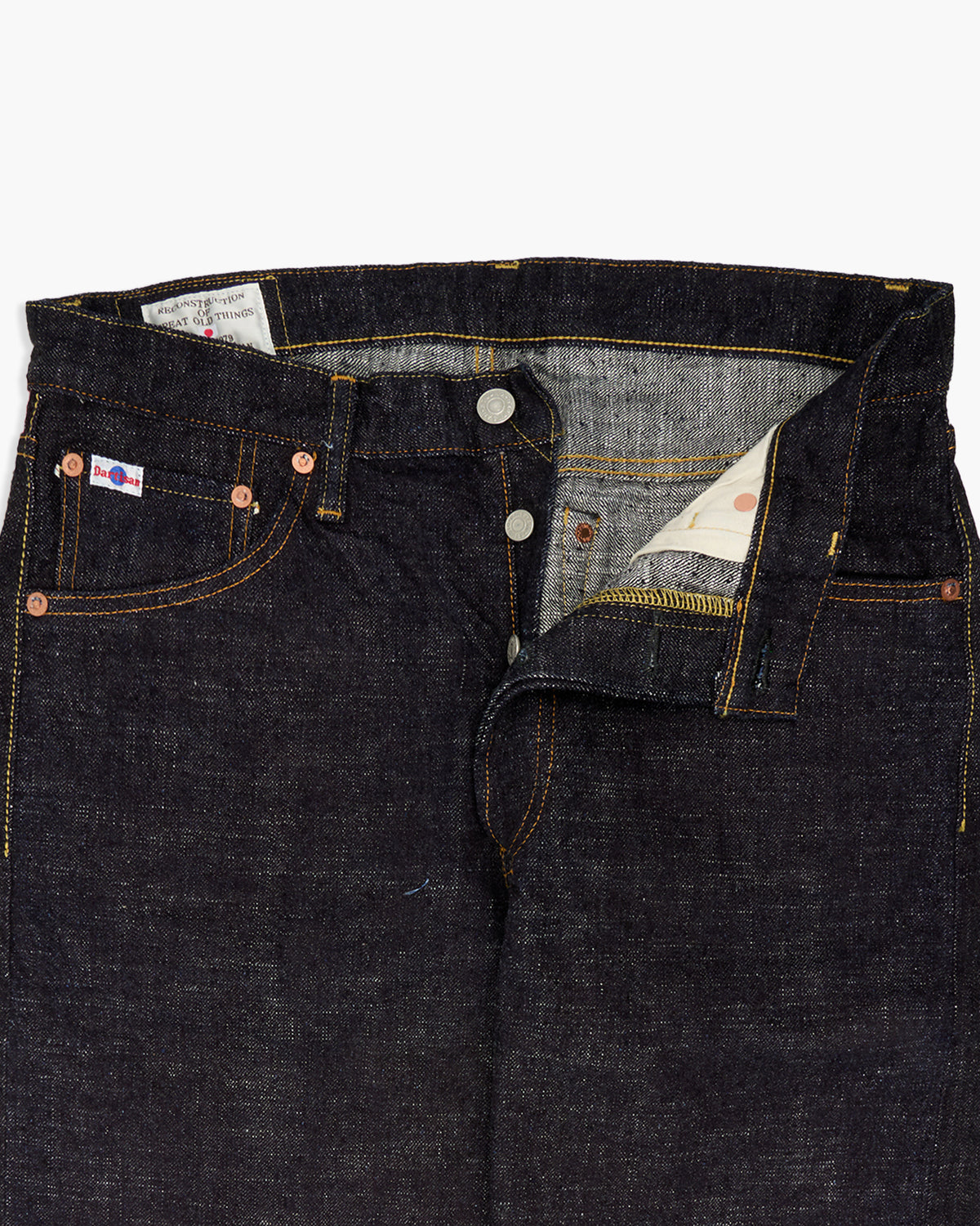Studio D'Artisan SD-1008 'GL3' 15oz Selvedge Relaxed Tapered Mens Jeans - Onewash | Studio D'Artisan Jeans | JEANSTORE