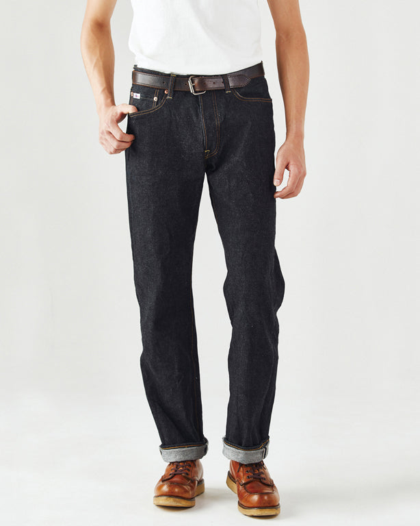 Studio D'Artisan SD-101 15oz Selvedge Regular Straight Mens Jeans On
