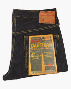 Studio D'Artisan SD-108 15oz Selvedge Relaxed Tapered Mens Jeans - Onewash