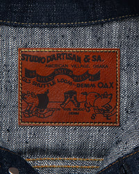Studio D'Artisan SD-4102 'GL3' 15oz Selvedge Type II Denim Jacket - Onewash | Studio D'Artisan Jackets & Coats | JEANSTORE