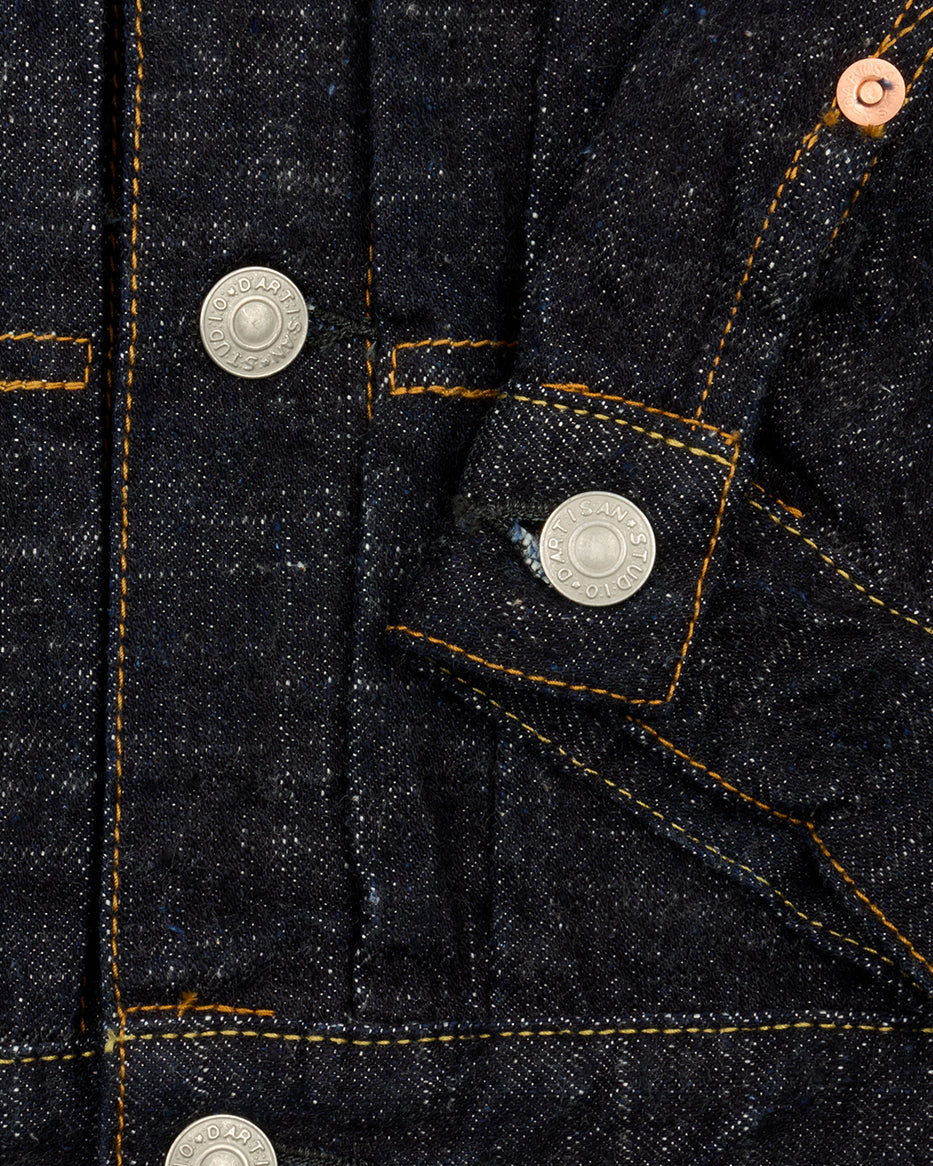 Studio D'Artisan SD-4102 'GL3' 15oz Selvedge Type II Denim Jacket - Onewash | Studio D'Artisan Jackets & Coats | JEANSTORE