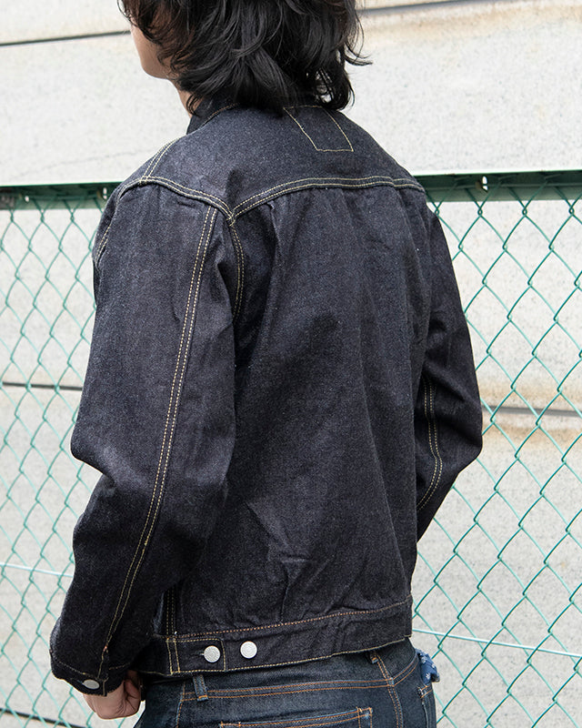 Studio D'Artisan SD-412 Type II Selvedge Denim Jacket - Indigo Onewash | Studio D'Artisan Jackets & Coats | JEANSTORE