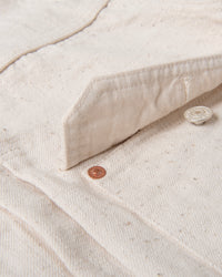 Studio D'Artisan SD-4101E 'GL3' Type 1 15oz Selvedge Denim Jacket - Ecru / Onewash