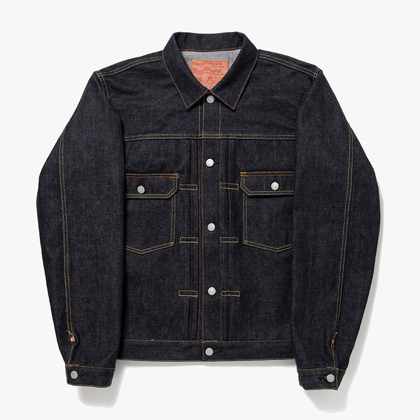 Studio D'Artisan SD-412 Type II Selvedge Denim Jacket - Indigo Onewash | Studio D'Artisan Jackets & Coats | JEANSTORE