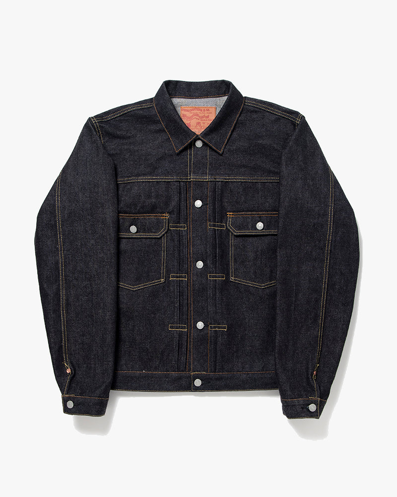 Studio D'Artisan SD-412 Type II Selvedge Denim Jacket - Indigo Onewash | Studio D'Artisan Jackets & Coats | JEANSTORE