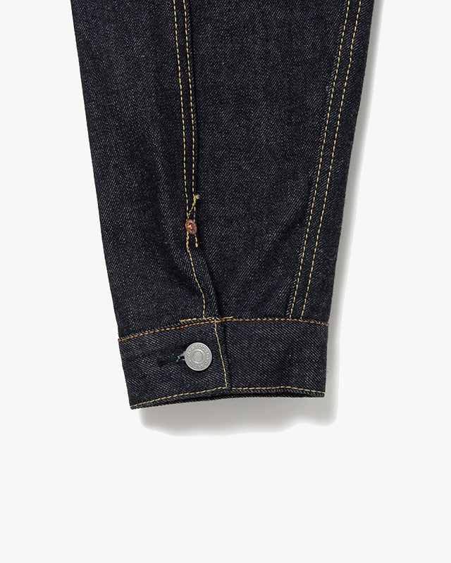 Studio D'Artisan SD-412 Type II Selvedge Denim Jacket - Indigo Onewash | Studio D'Artisan Jackets & Coats | JEANSTORE