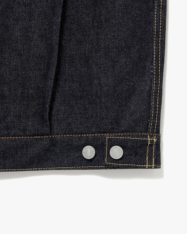 Studio D'Artisan SD-412 Type II Selvedge Denim Jacket - Indigo Onewash | Studio D'Artisan Jackets & Coats | JEANSTORE