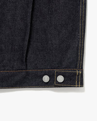 Studio D'Artisan SD-412 Type II Selvedge Denim Jacket - Indigo Onewash | Studio D'Artisan Jackets & Coats | JEANSTORE