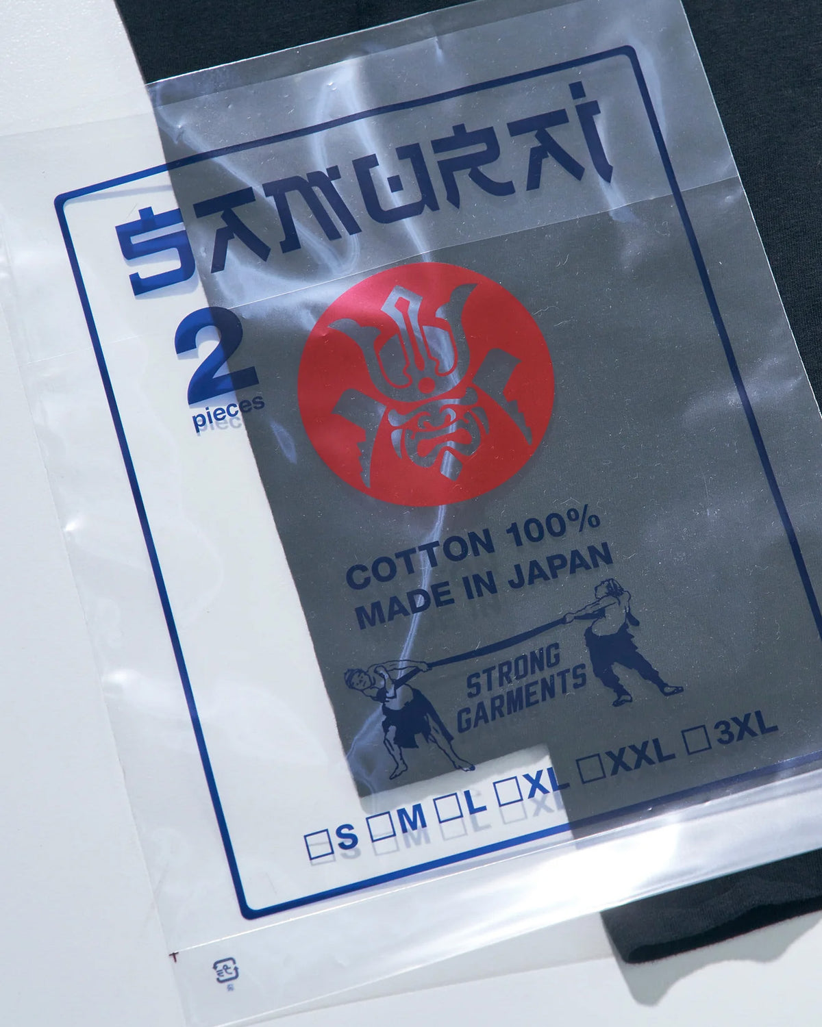Samurai Jeans 2PST-01 2-Pack Tubular Tees - Black | Samurai Jeans T Shirts | JEANSTORE
