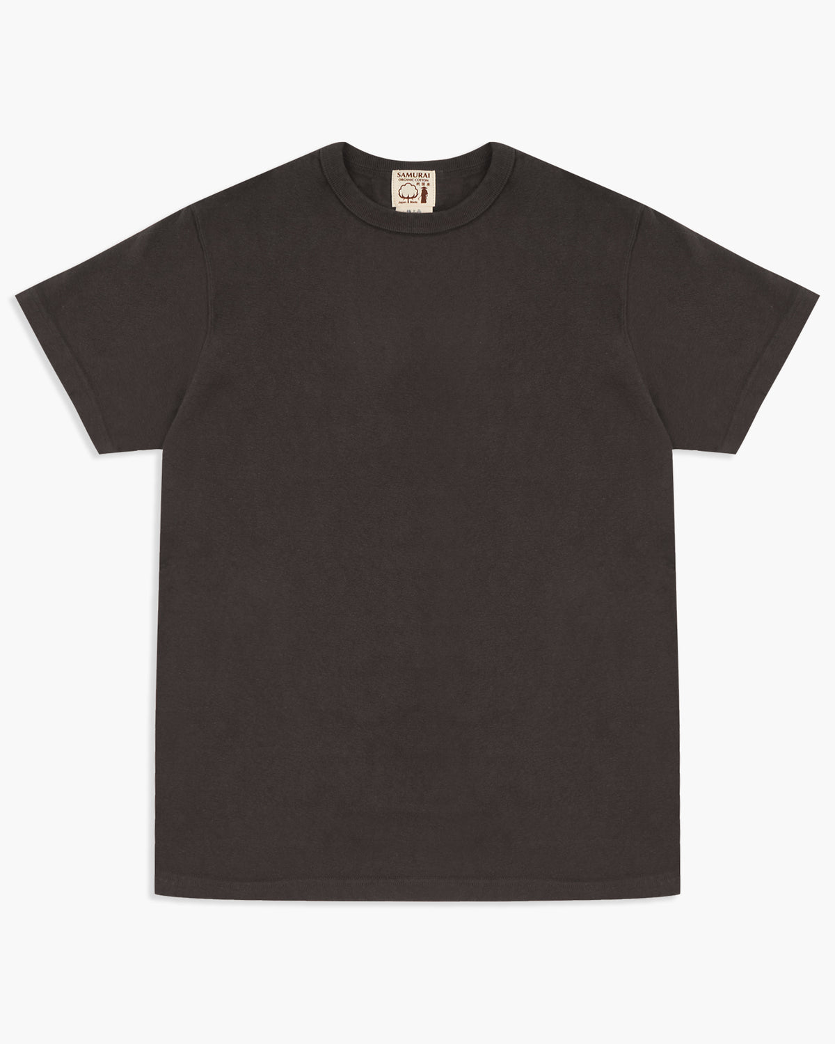 Samurai Jeans SJST-SC01 Japanese Cotton T Shirt - Kuromame | Samurai Jeans T Shirts | JEANSTORE