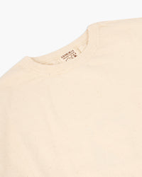 Samurai Jeans SJST-SC01 Japanese Cotton T Shirt - Natural | Samurai Jeans T Shirts | JEANSTORE