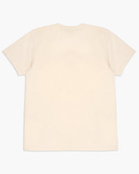 Samurai Jeans SJST-SC01 Japanese Cotton T Shirt - Natural | Samurai Jeans T Shirts | JEANSTORE