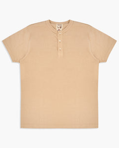 Samurai Jeans SJST-SC02 Japanese Cotton Henley - Kuri Light