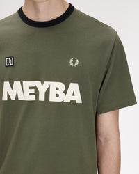 Fred Perry x Meyba Ringer T-Shirt - Laurel Wreath Green | Fred Perry T Shirts | JEANSTORE