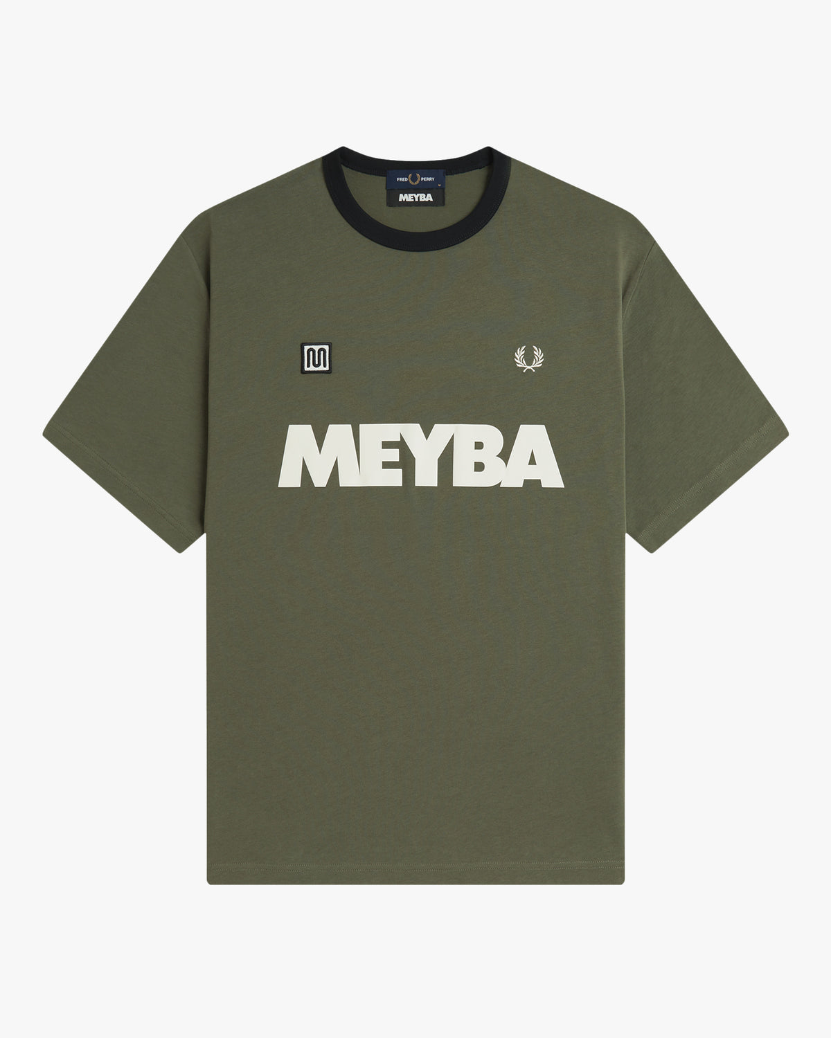 Fred Perry x Meyba Ringer T-Shirt - Laurel Wreath Green | Fred Perry T Shirts | JEANSTORE