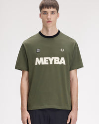 Fred Perry x Meyba Ringer T-Shirt - Laurel Wreath Green | Fred Perry T Shirts | JEANSTORE