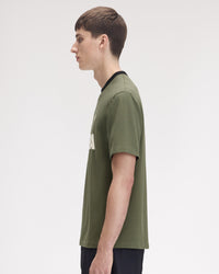 Fred Perry x Meyba Ringer T-Shirt - Laurel Wreath Green | Fred Perry T Shirts | JEANSTORE