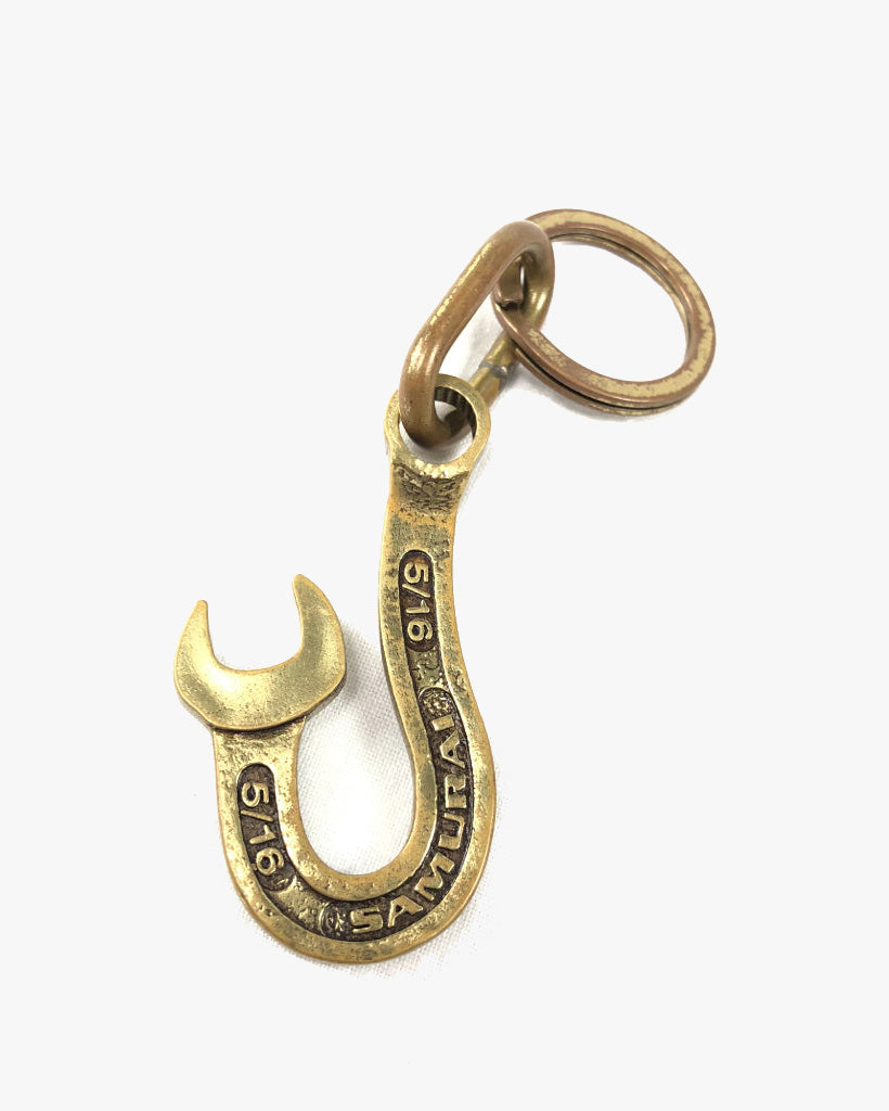 Samurai Jeans SMBLH101 Wrench Type Key Holder - Gold | Samurai Jeans Miscellaneous | JEANSTORE