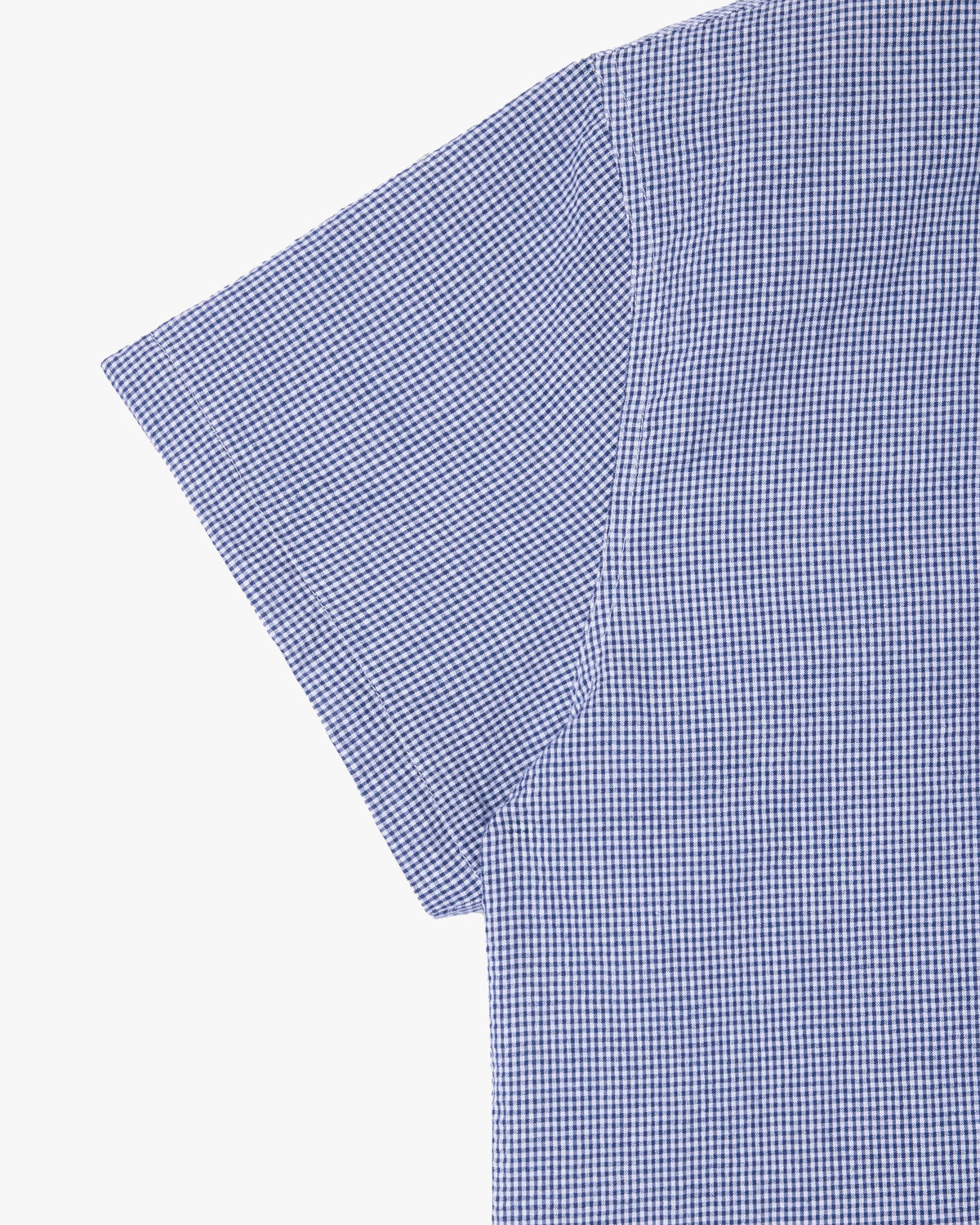 Stan Ray S/S Flannel Shirt - Blue Gingham