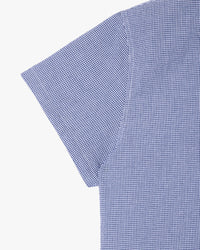 Stan Ray S/S Flannel Shirt - Blue Gingham
