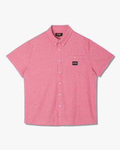 Stan Ray S/S Flannel Shirt - Red Gingham