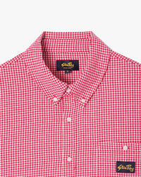 Stan Ray S/S Flannel Shirt - Red Gingham