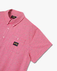 Stan Ray S/S Flannel Shirt - Red Gingham