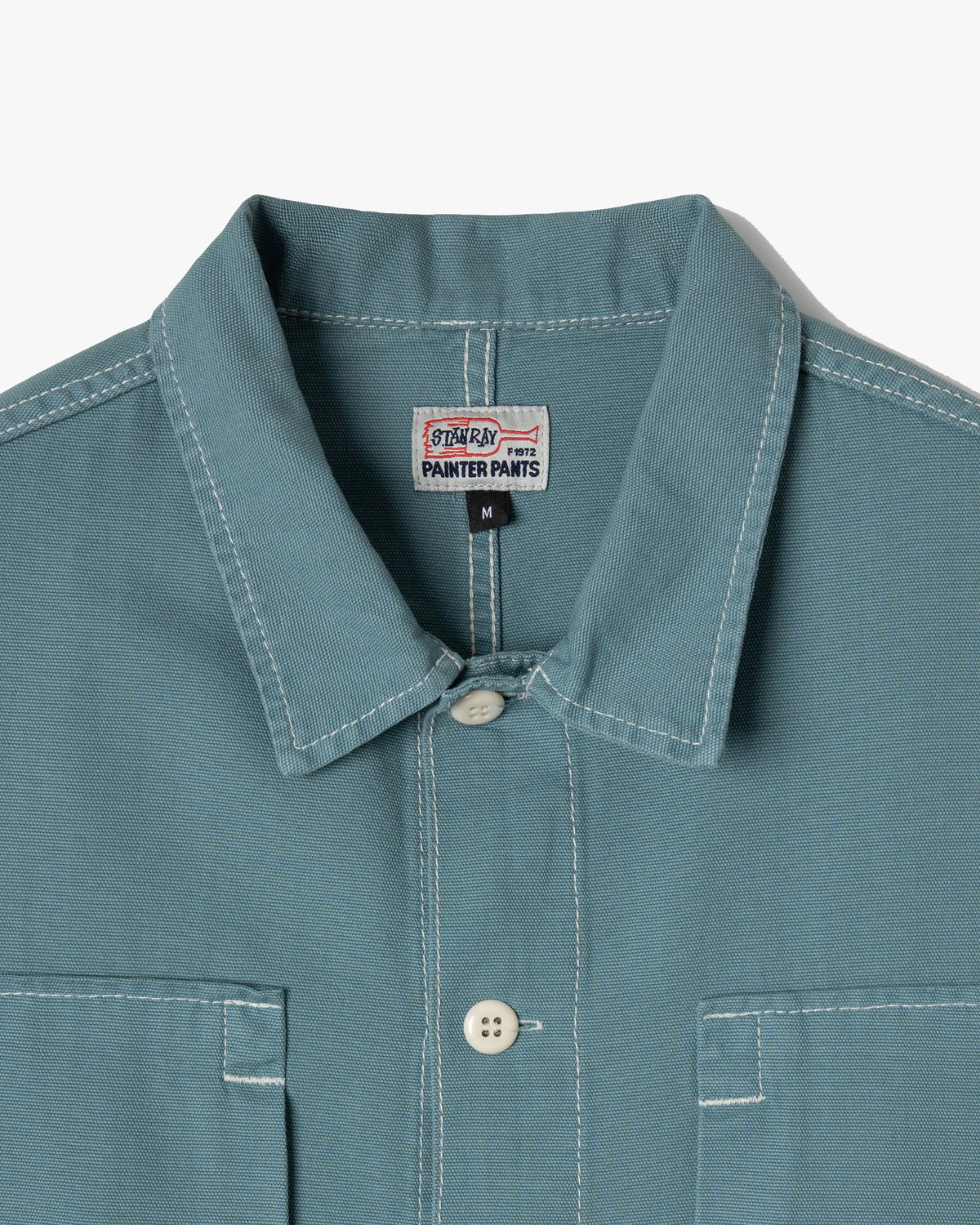 Stan Ray S/S Painters Shirt - Brittany Blue Canvas