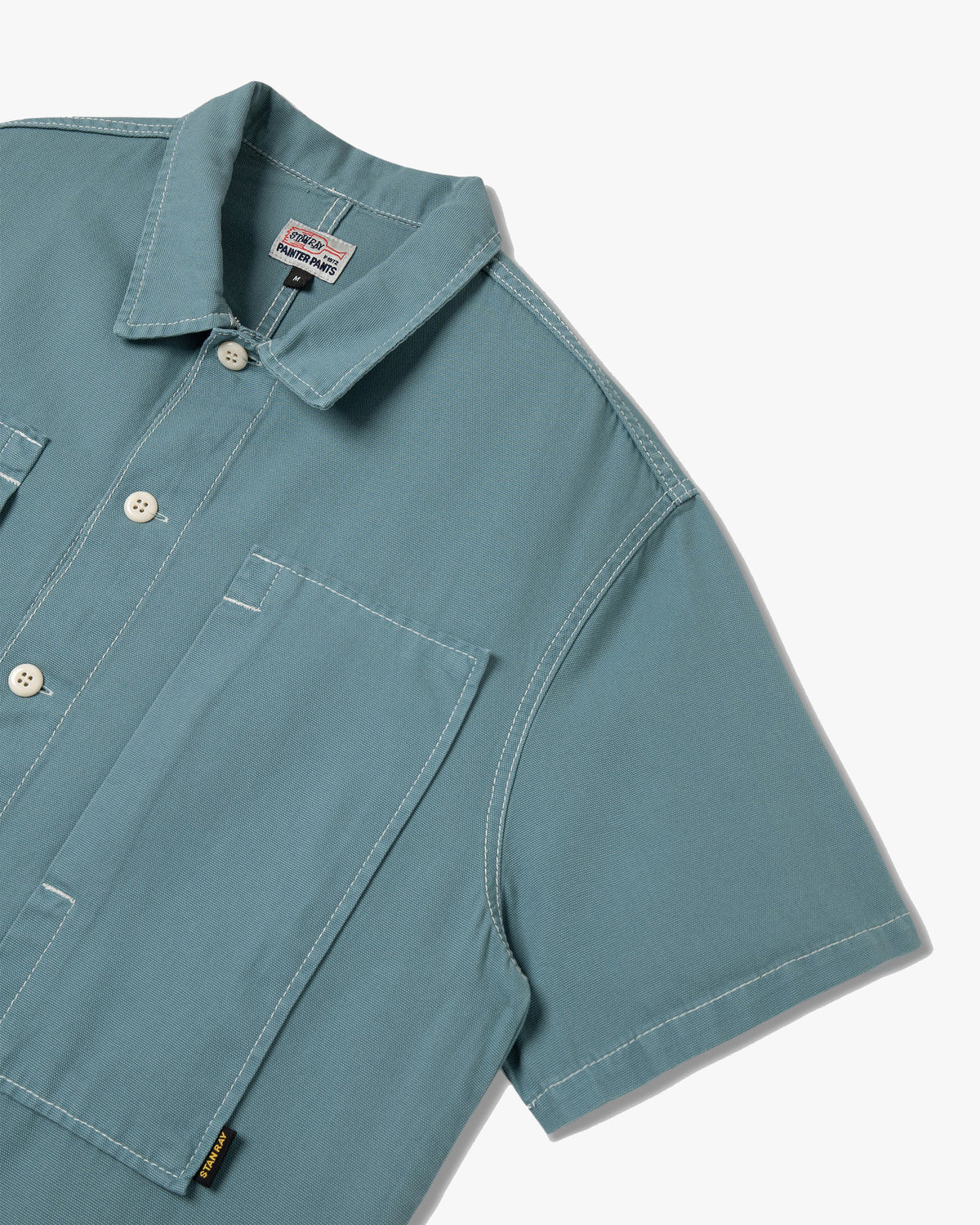 Stan Ray S/S Painters Shirt - Brittany Blue Canvas