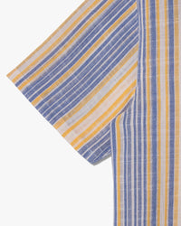 Stan Ray S/S Tour Shirt - Blue / Yellow Stripe