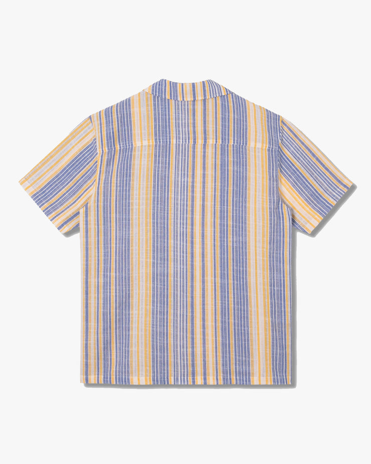 Stan Ray S/S Tour Shirt - Blue / Yellow Stripe