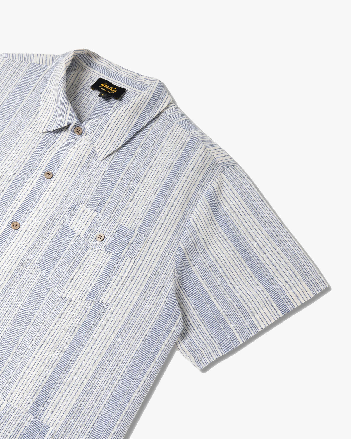 Stan Ray S/S Mexicali Shirt - Blue Stripe | Stan Ray Shirts | JEANSTORE