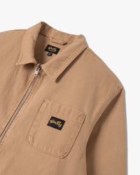 Stan Ray Zip Shirt - Apple Cinnamon Twill