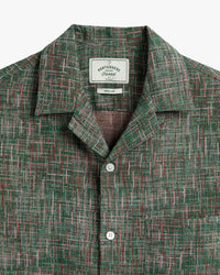 Portuguese Flannel Summer Boucle Shirt - Green