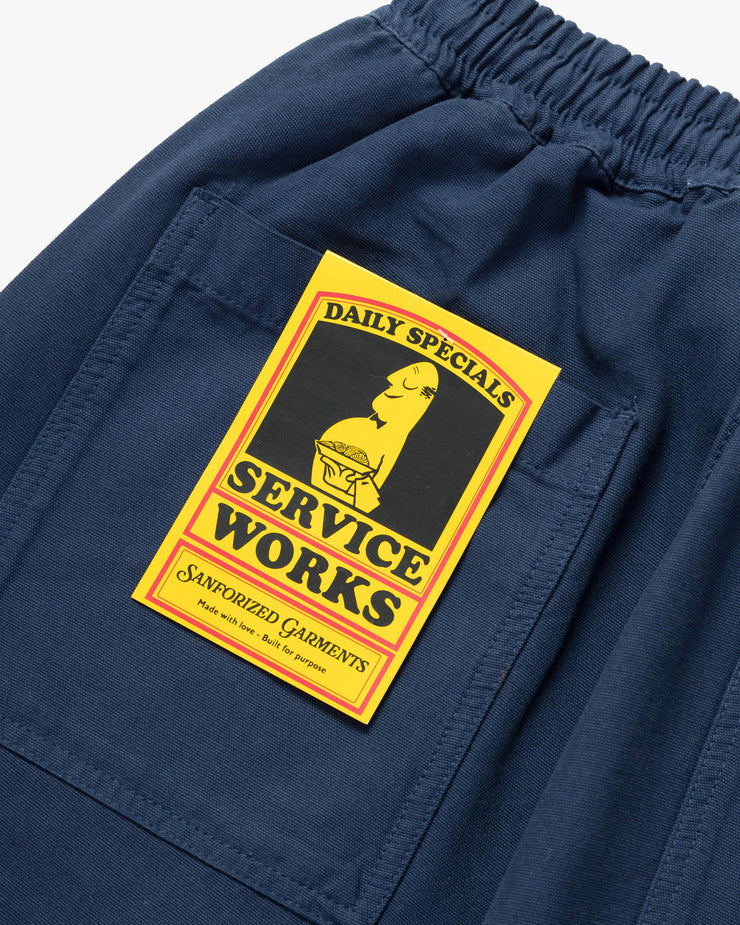 Service Works Classic Canvas Chef Pant - Dark Navy