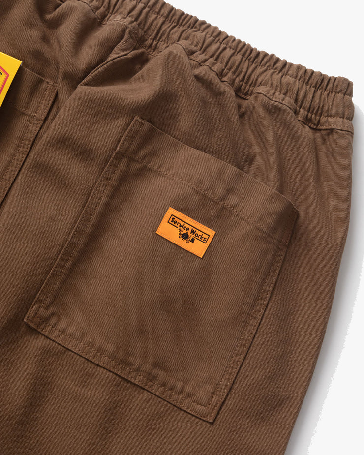 Service Works Classic Canvas Chef Pant - Bark